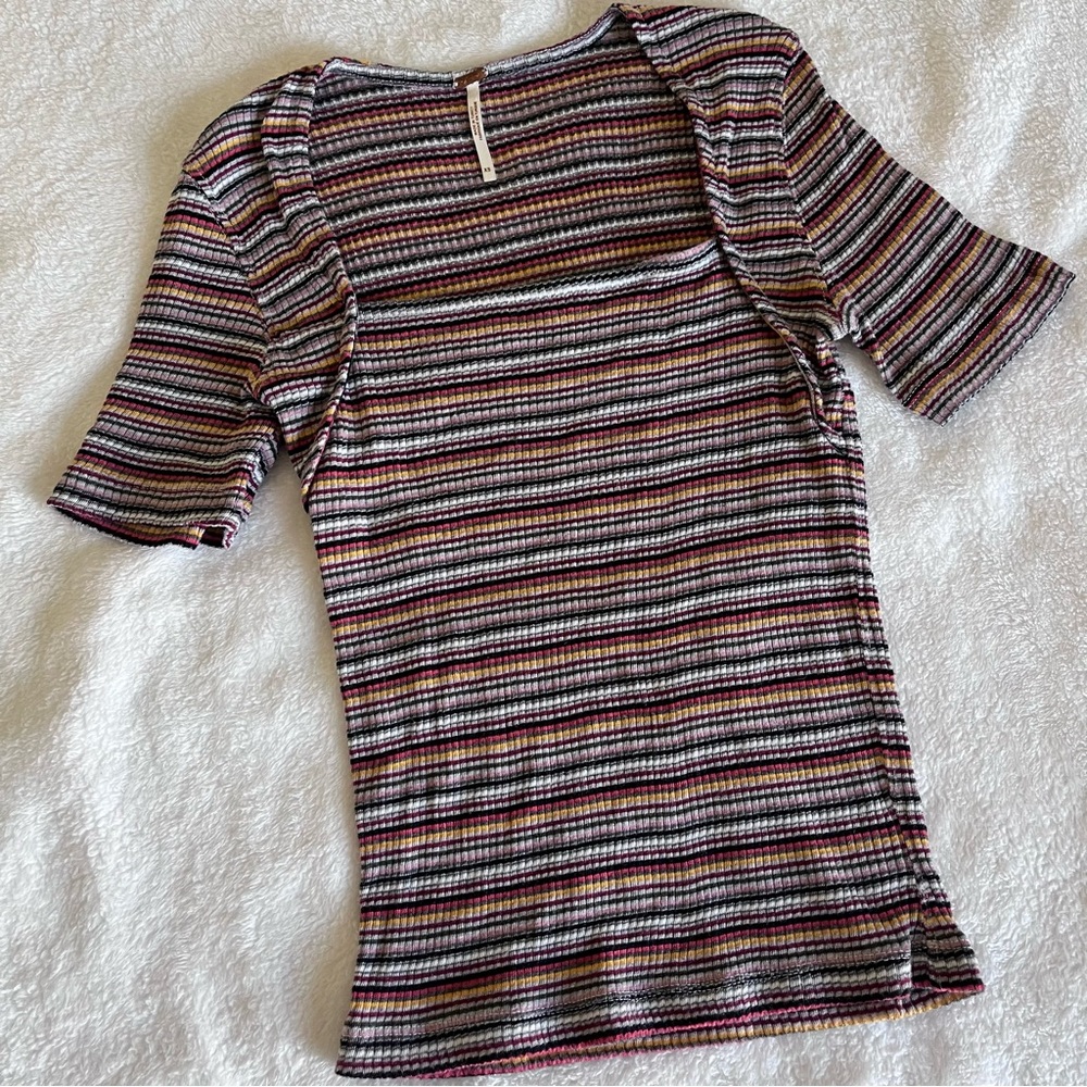Free People Striped Top XS